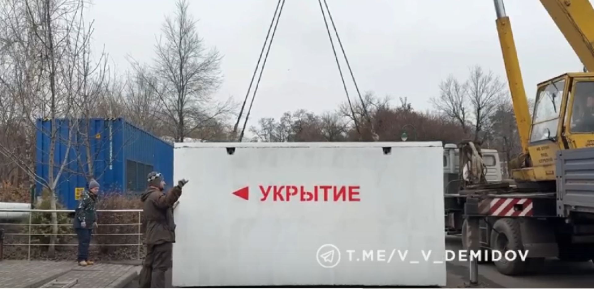 В Белгороде устанавливают дополнительную партию укрытий в праздничных локациях