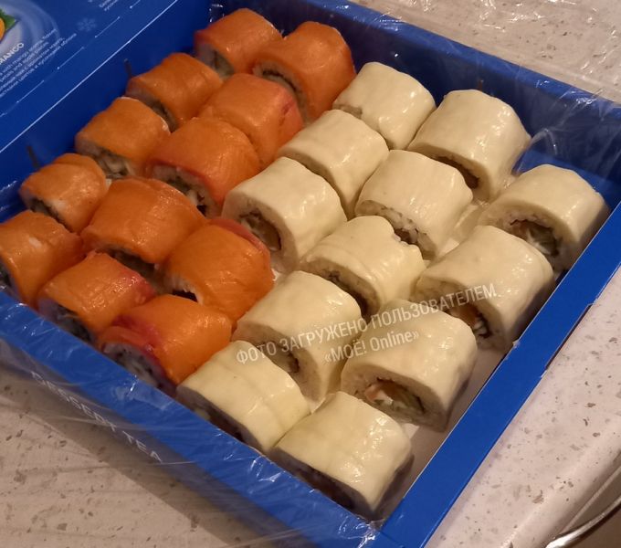 Роллы домашнего приготовления