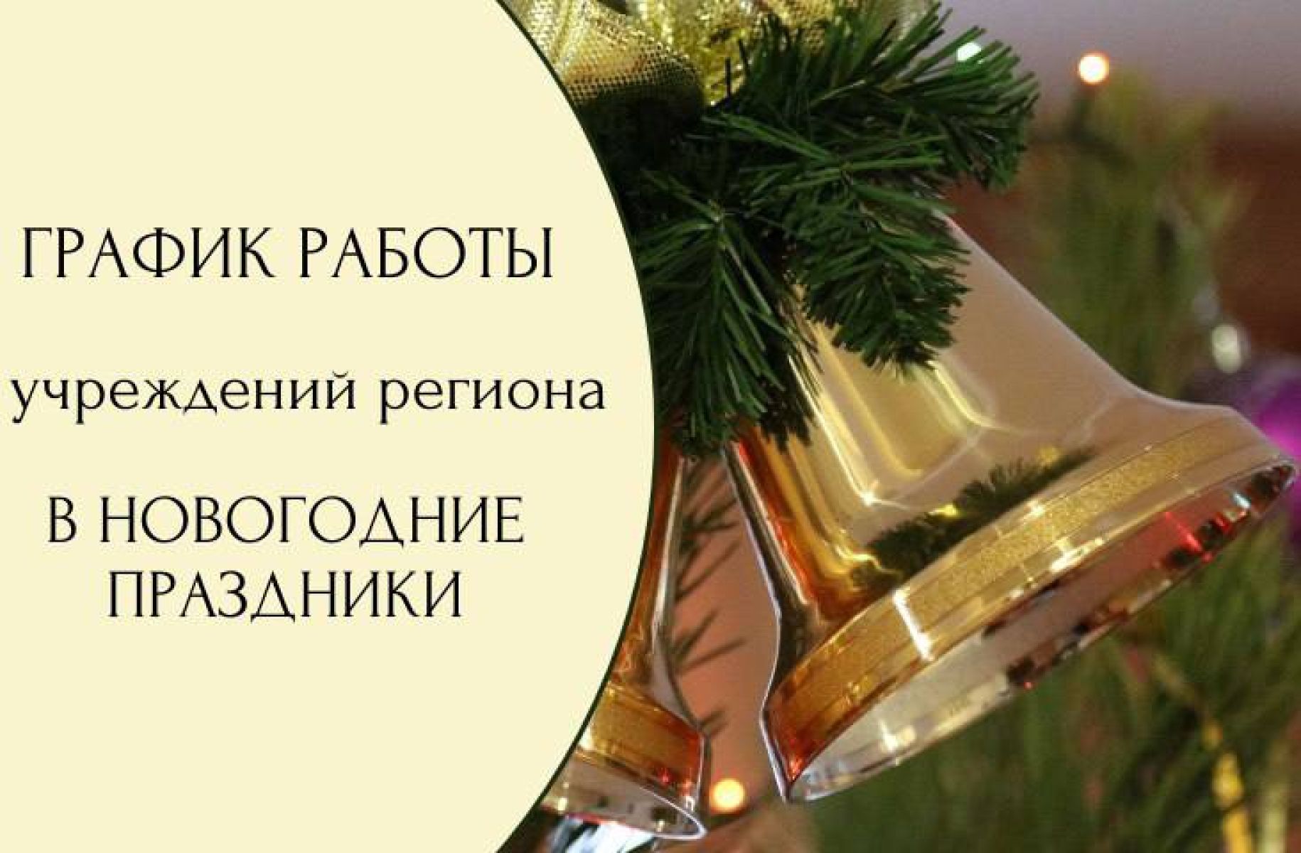 Стал известен график работы учреждений Липецкой области в новогодние праздники