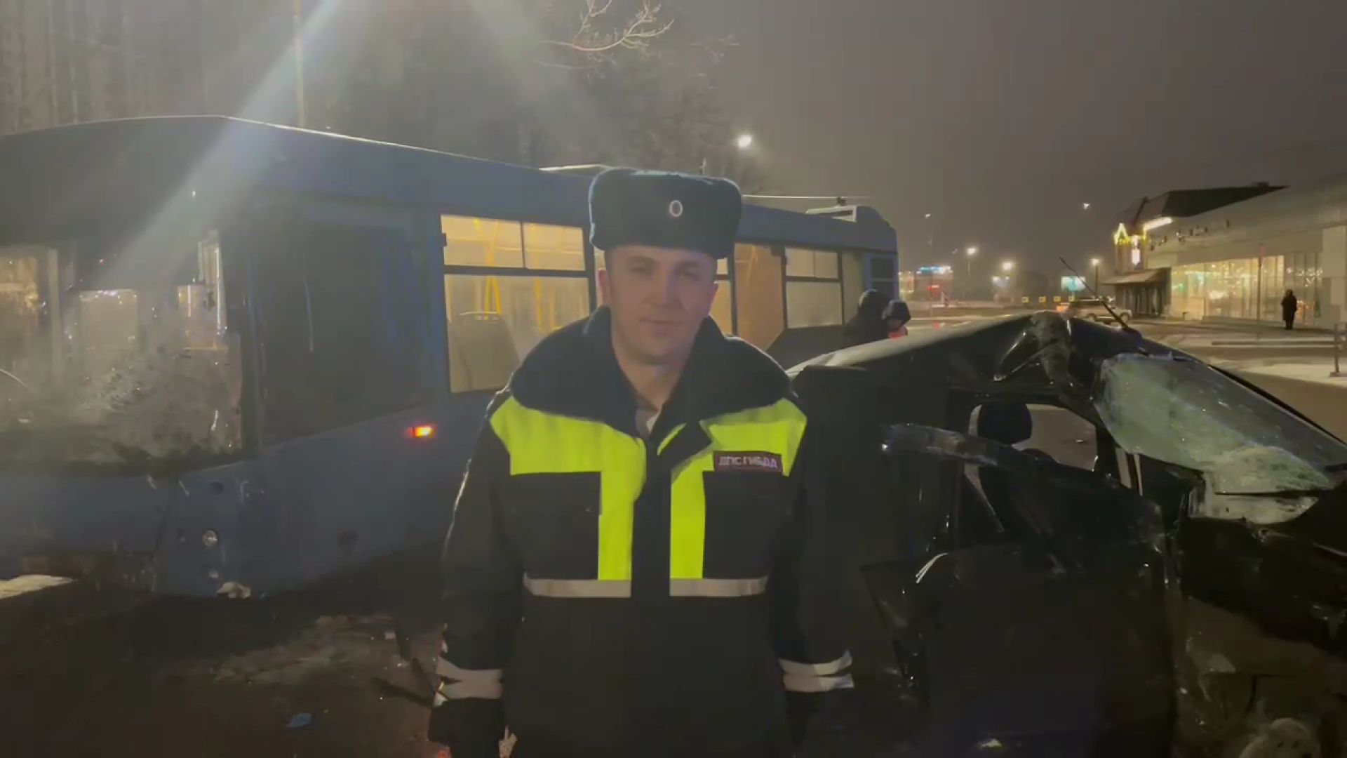 В Липецке в ДТП с участием автобуса умерла молодая женщина