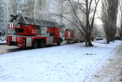 Украинский беспилотник подорвали на улице Димитрова