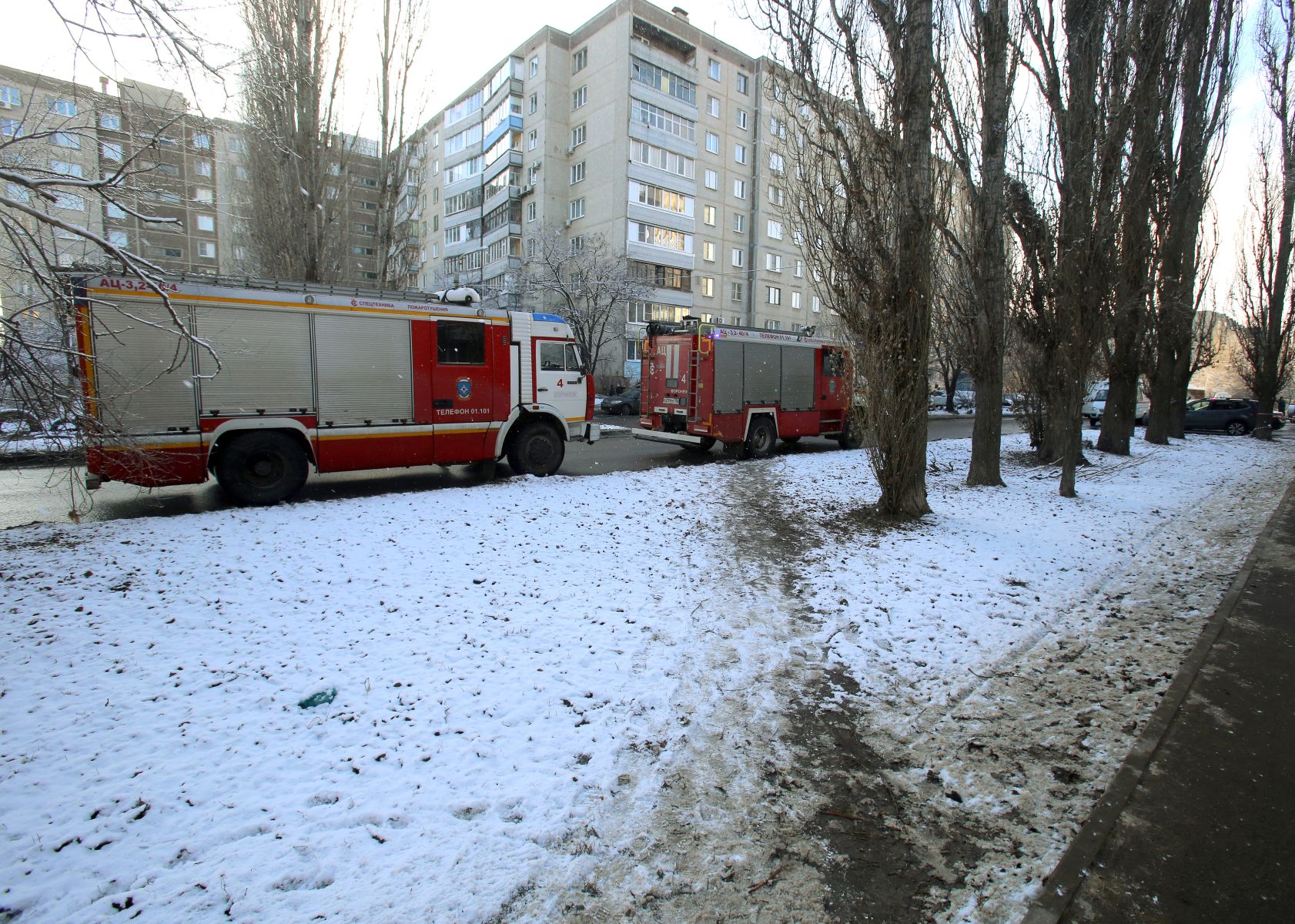 Эвакуированные после атаки беспилотников воронежцы вернулись домой