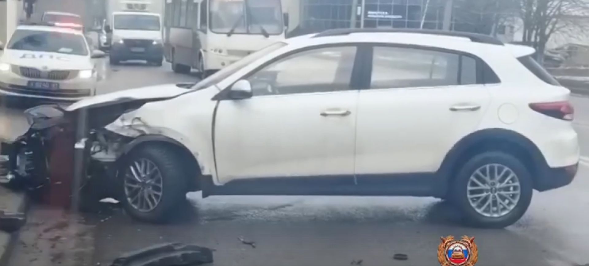 В Белгороде прокомментировали массовое ДТП на Губкина