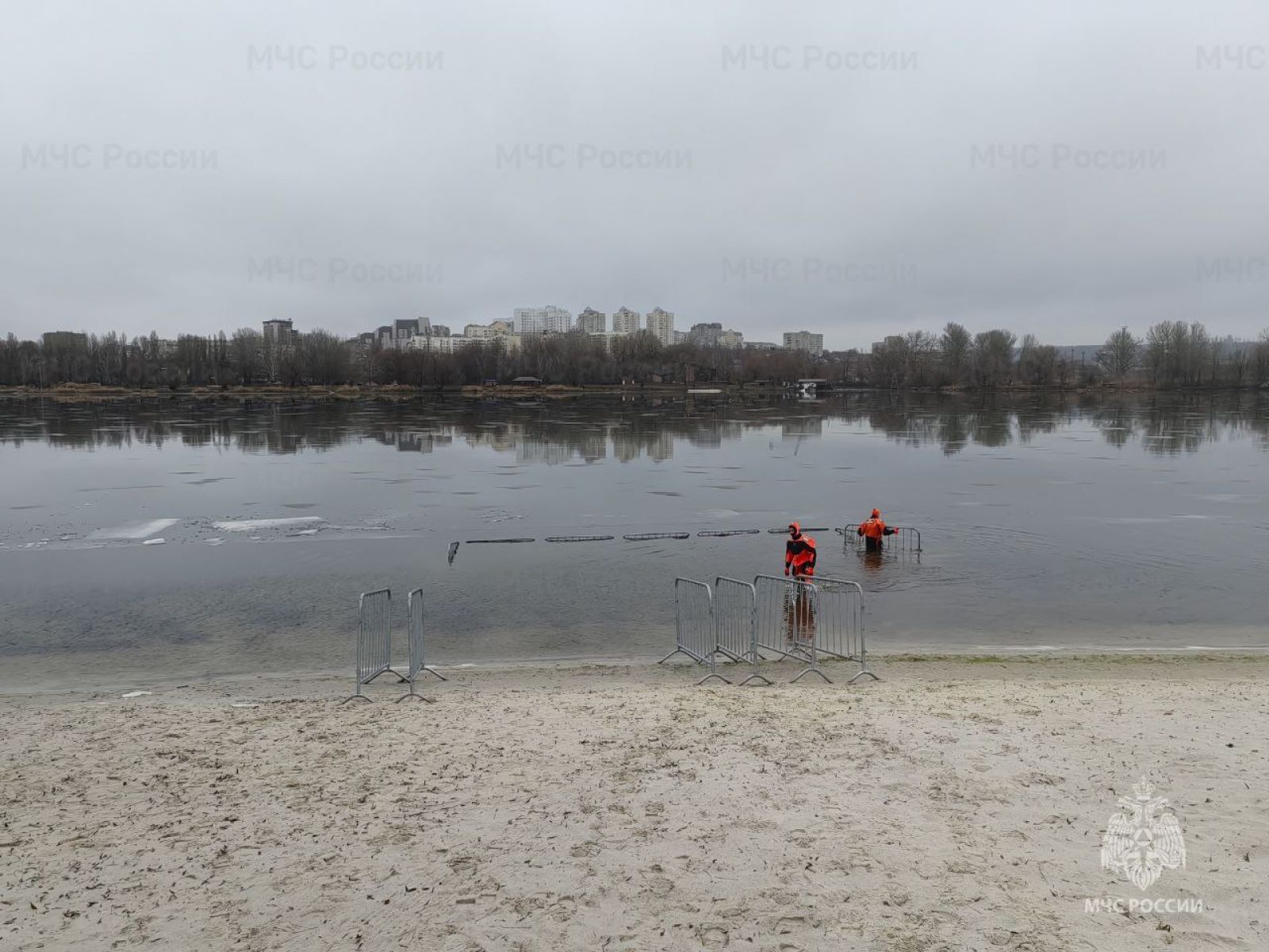 В Белгороде оборудовали купель для крещенских купаний