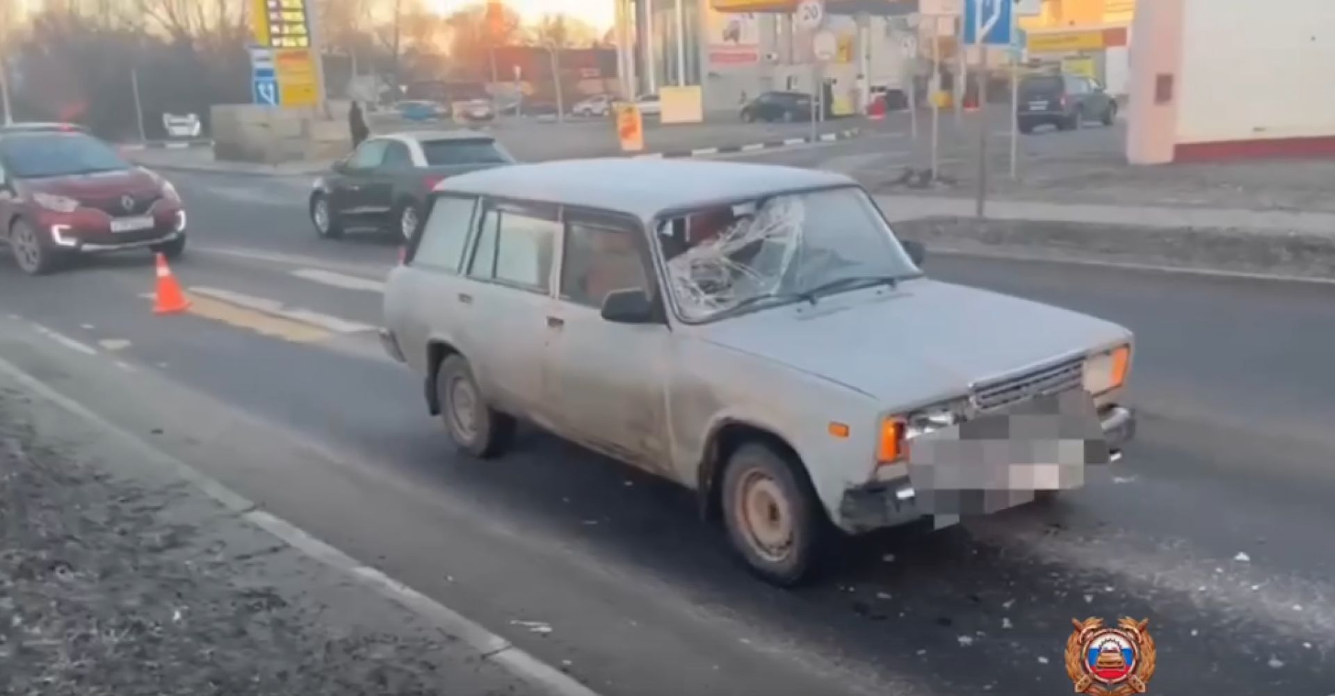 В Белгороде «четверка» сбила женщину на пешеходном переходе