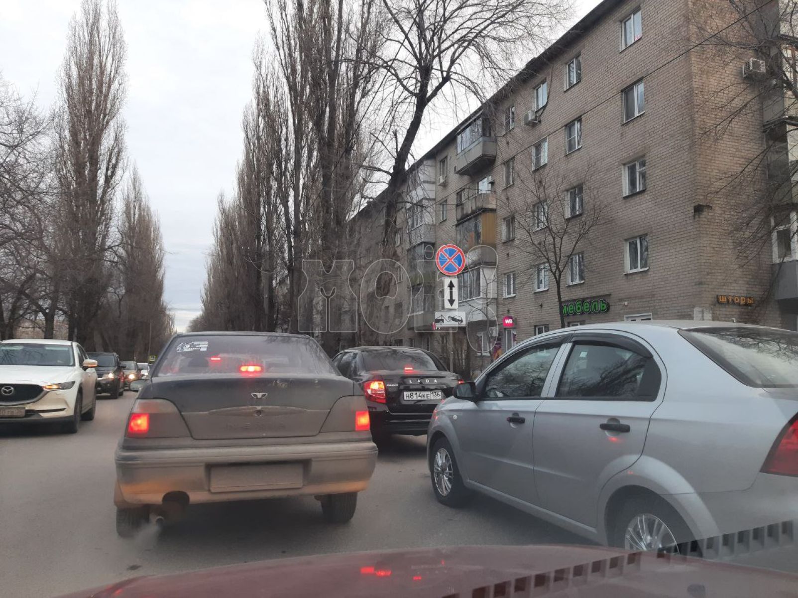 «Что-то плохо всё»: воронежцев поразили&nbsp;жуткие пробки на левом берегу