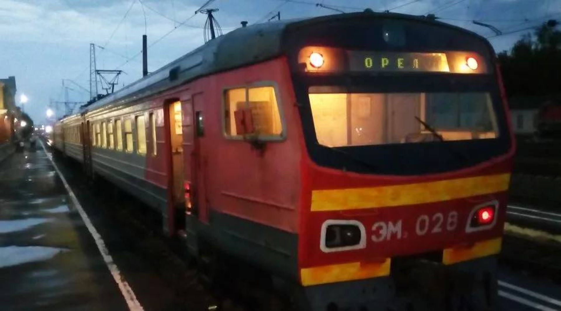 В Курскую область вернулась электричка Железногорск – Орёл