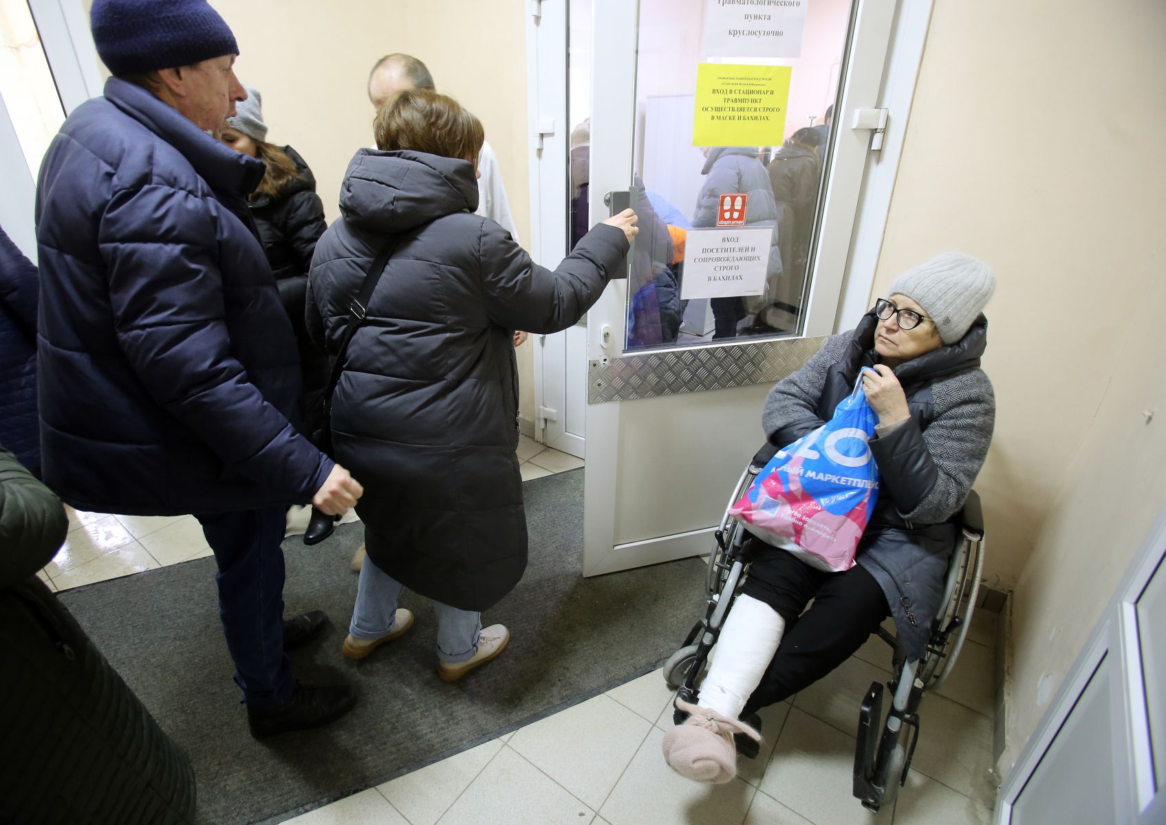Больше ста человек пострадали от&nbsp;гололёда в&nbsp;Воронеже