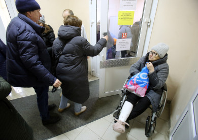 Больше ста человек пострадали от гололёда в Воронеже