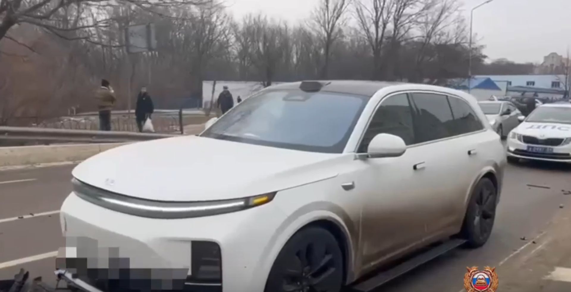 В Белгороде пенсионер устроил аварию, выезжая со стоянки