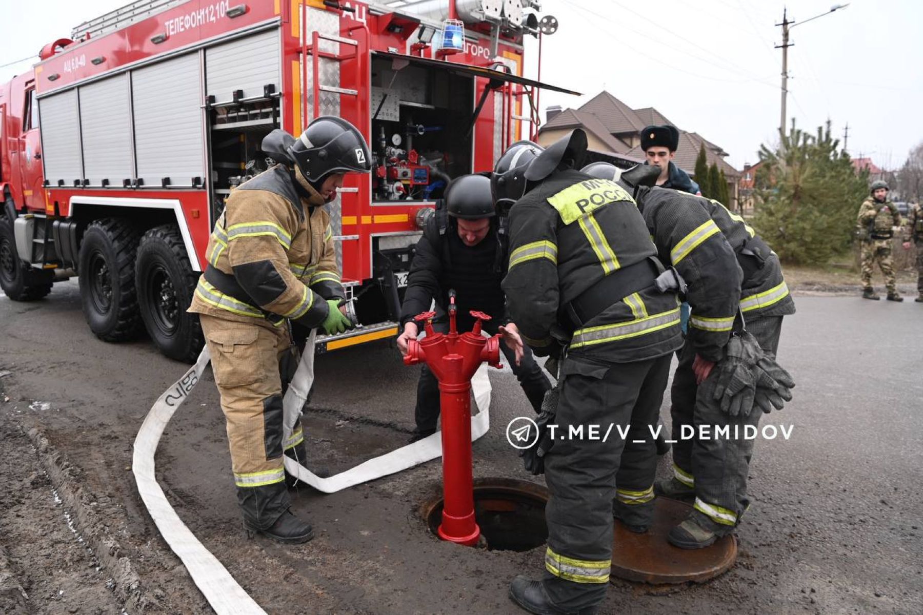 В Белгороде после пожара открыли въезд в микрорайон «Новый»