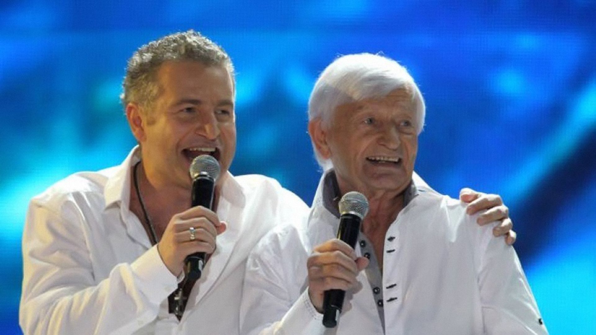 Леонид Агутин и отец его Николай