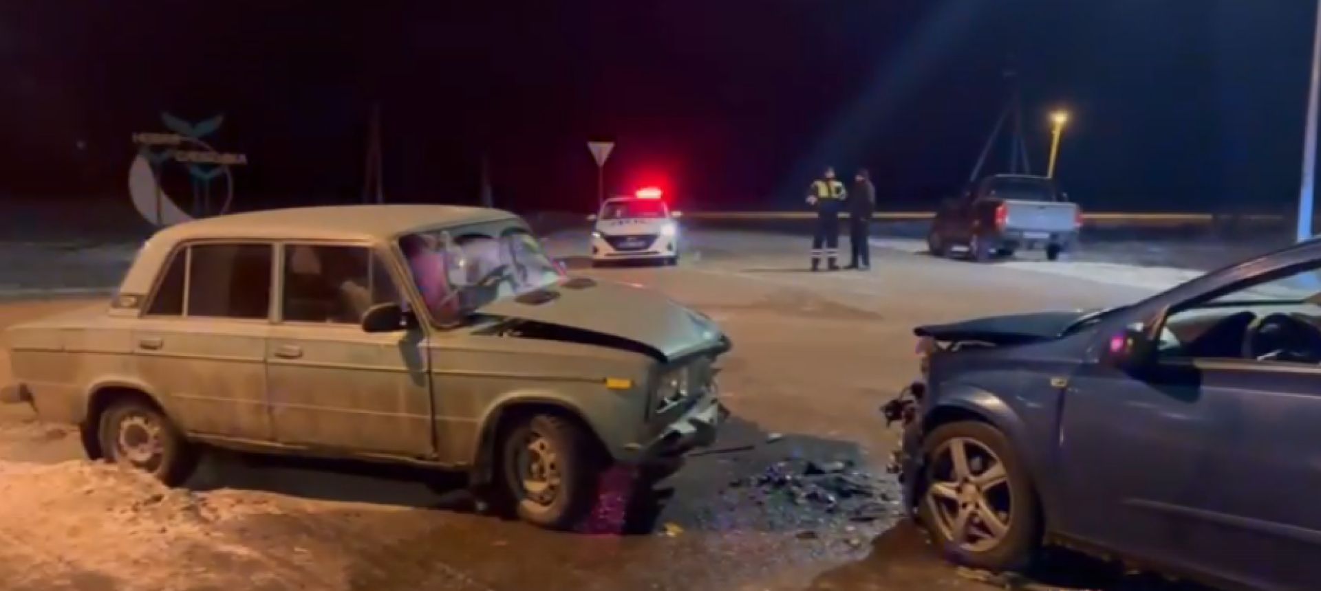 В Белгородской области двое детей пострадали в столкновении машин