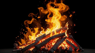 Женщина погибла в пожаре из-за неправильного использования печки в Воронежской области