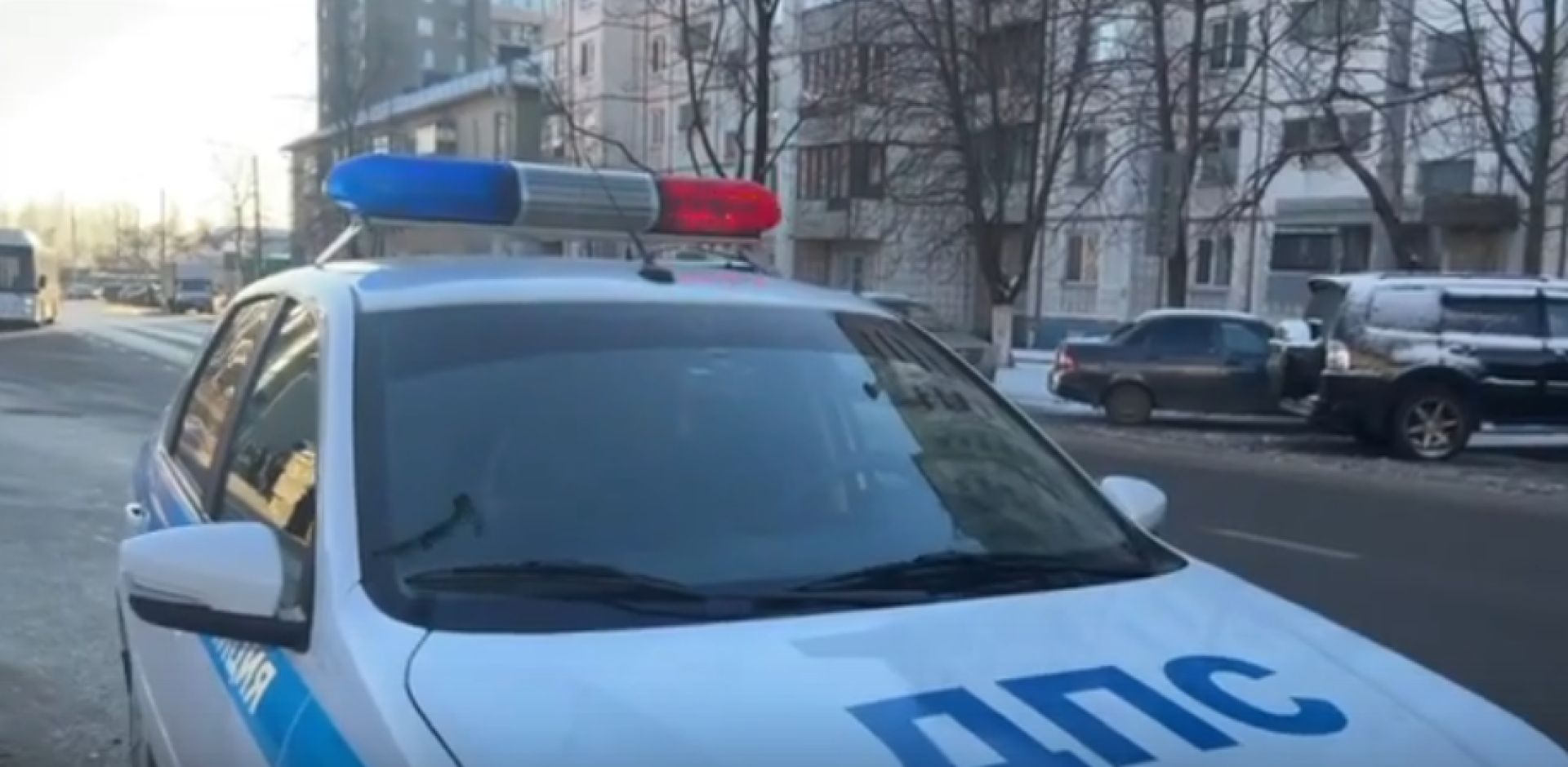 Белгородские полицейские дежурят на аварийно опасных участках дорог