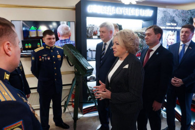 Валентина Матвиенко обсудила с Александром Гусевым и Владимиром Нетёсовым развитие Воронежской области