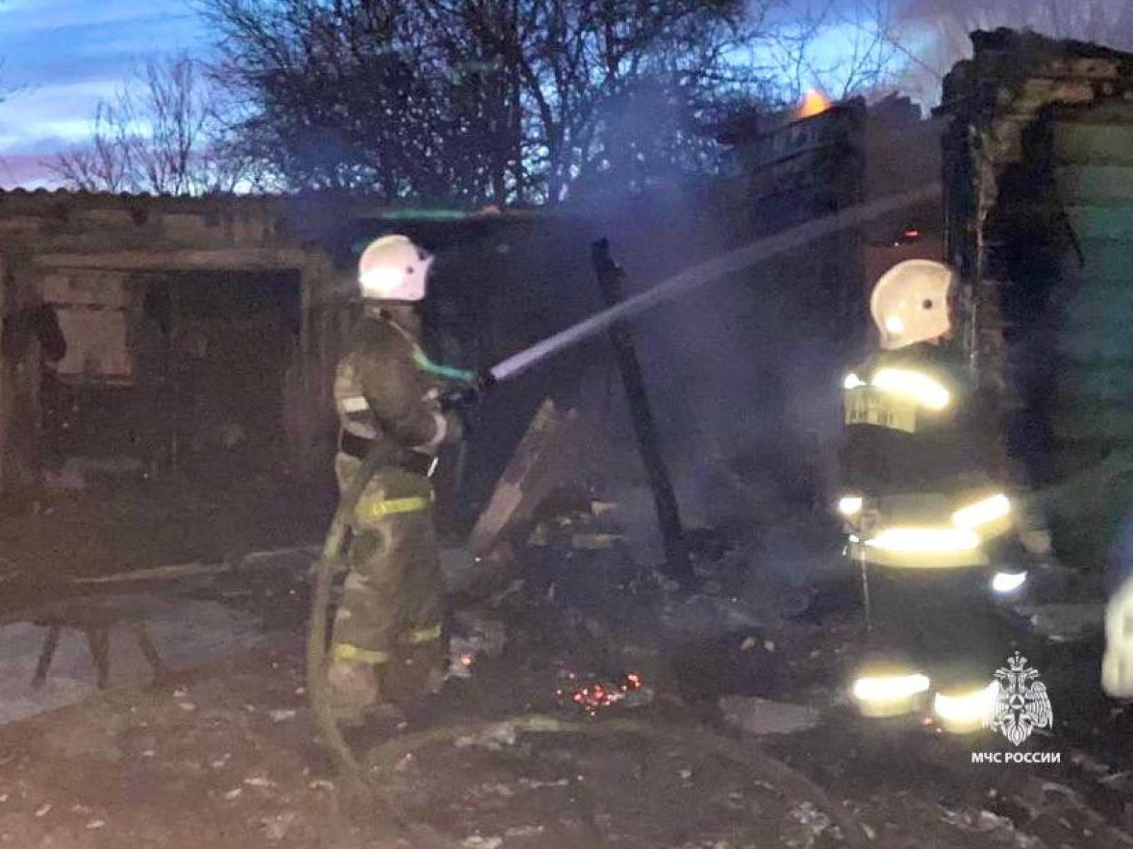 В Белгородской области два человека погибли в огне