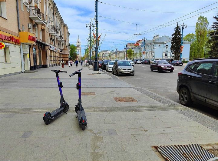 Как в Воронеже будут повышать безопасность в сезон самокатов 