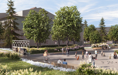 В городе-спутнике Нововоронежской АЭС благоустроят центральную площадь