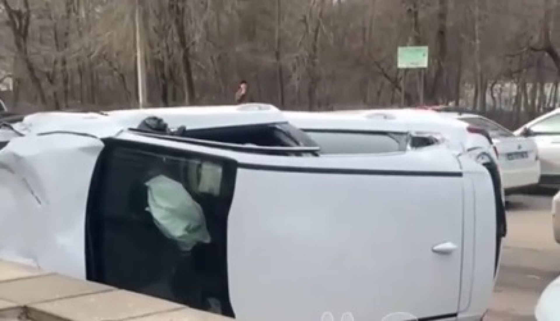 Стали известны подробности массовой аварии c перевёртышем в&nbsp;Воронеже