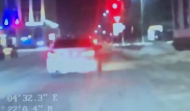 Погоня за лихачом на BMW в Борисоглебске попала на видео