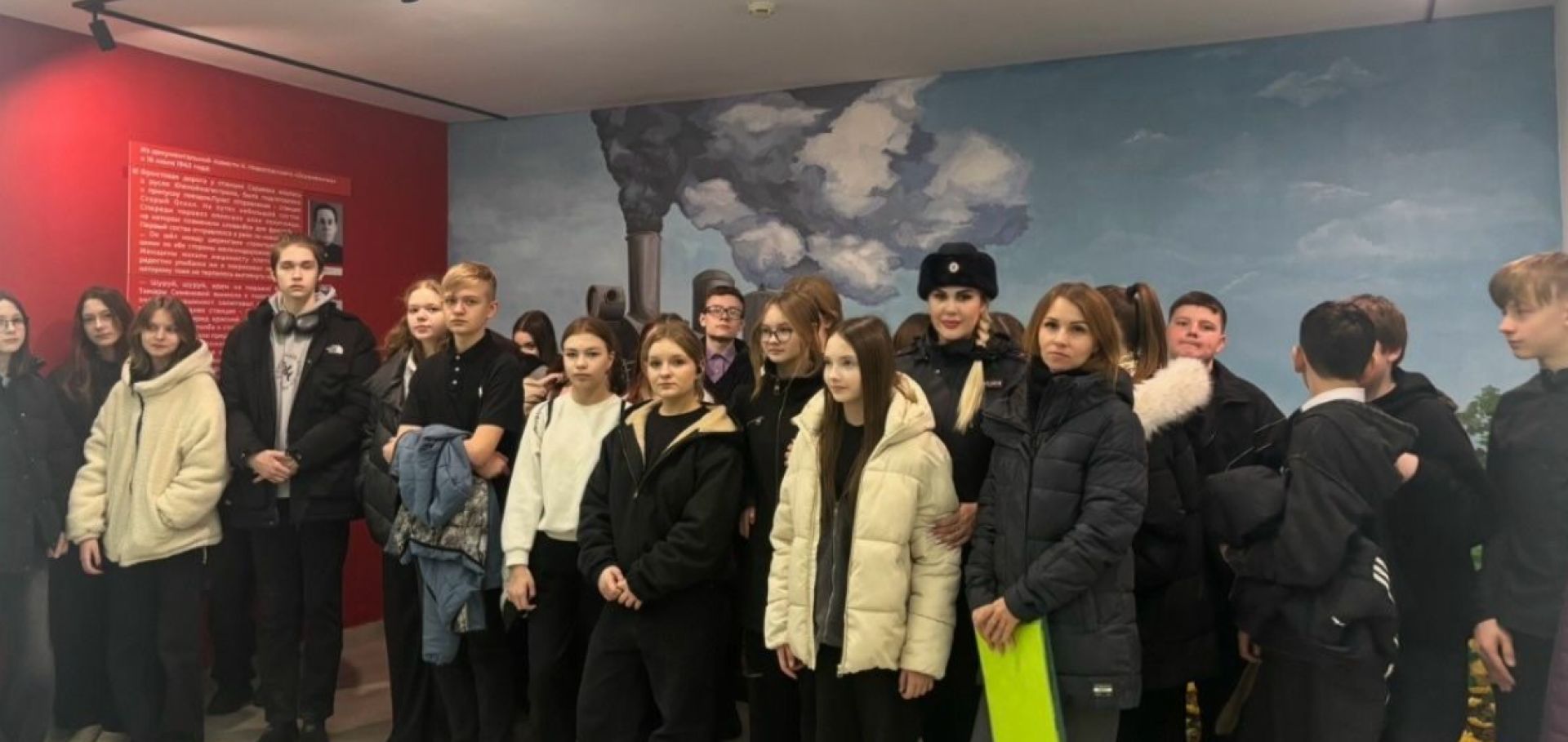 Старооскольские школьники побывали с экскурсией на железнодорожном вокзале