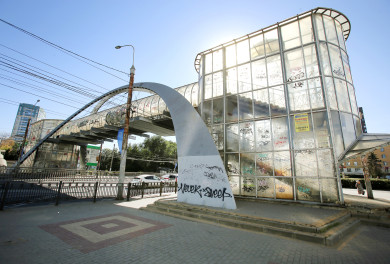 Выяснилась судьба чумазого перехода у воронежского автовокзала