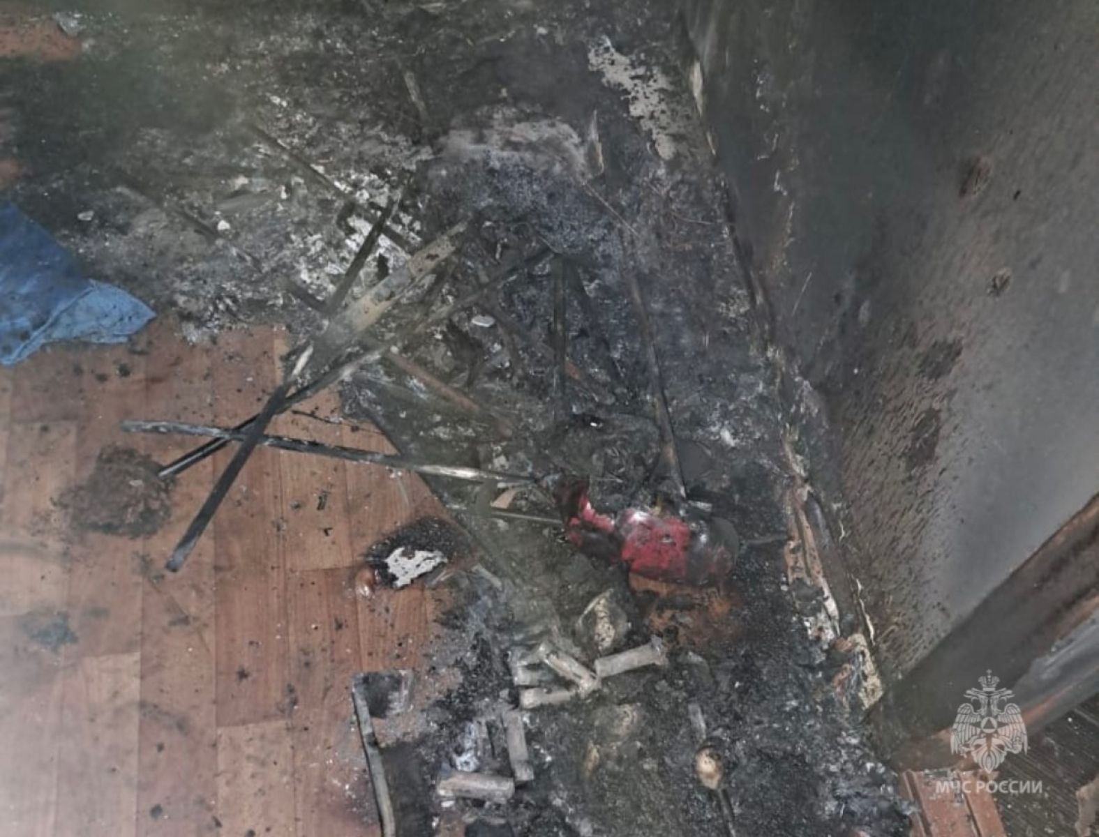 В Курске в квартире вспыхнул шуруповерт