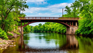 Почти 800 млн потратят на ремонт моста через реку под Воронежем 