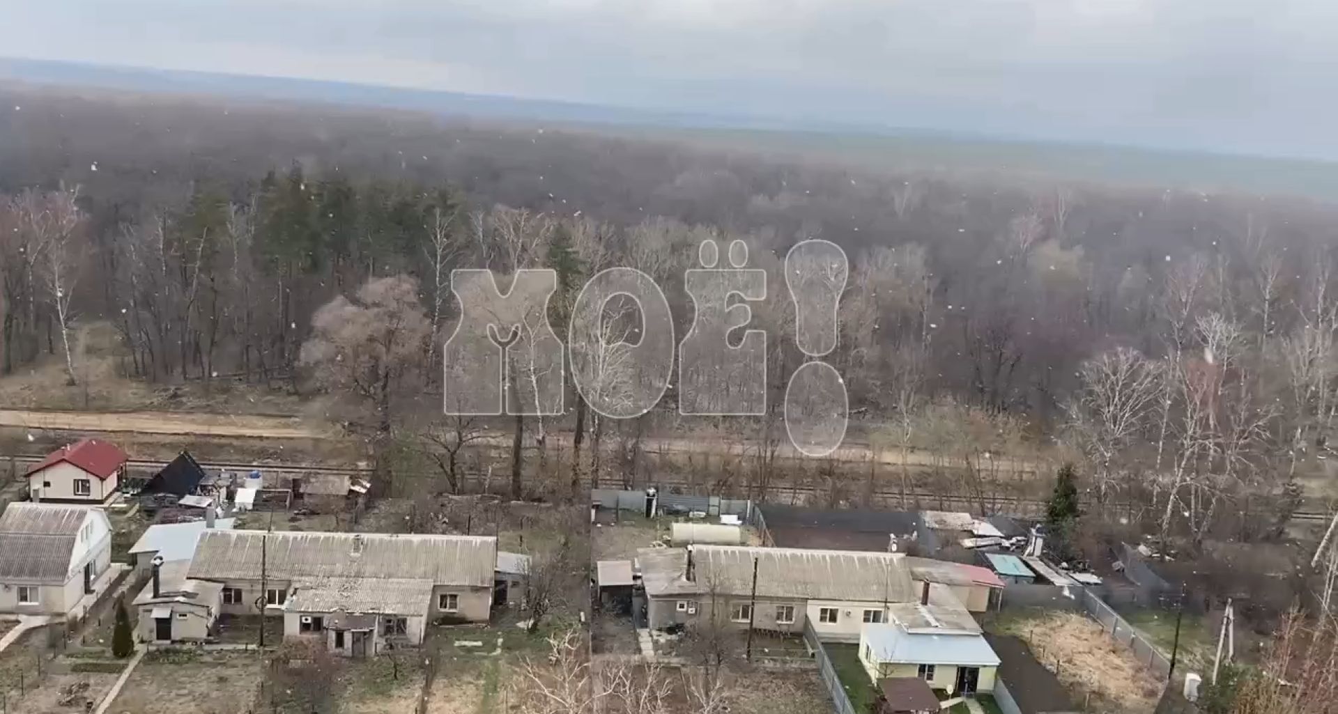 Снегопад накрыл Воронеж