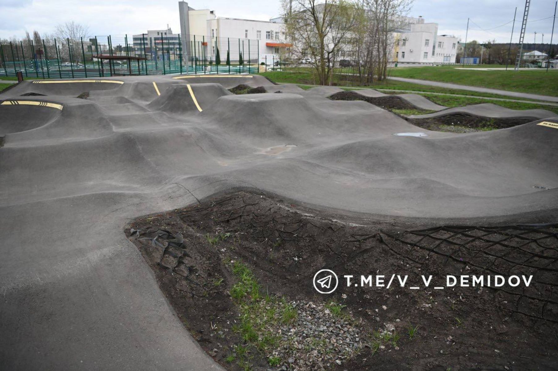 В «Берегах» изменят проект реконструкции памп-трека