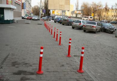 Парковку и въезд запретят в нескольких районах Воронежа на рабочей неделе