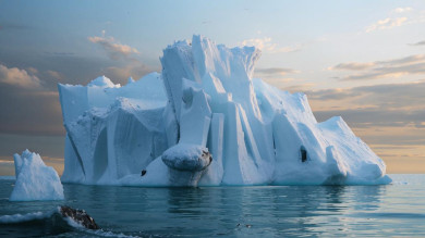 Огромный айсберг размером с Воронеж откололся от Антарктиды