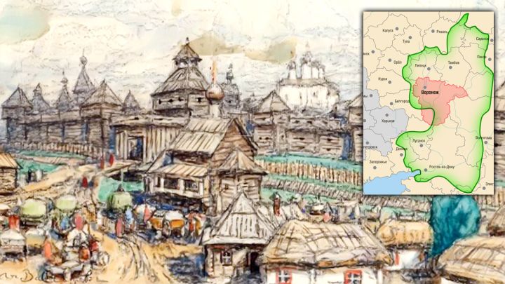 От Орла до самого Азова. Как в течение столетий менялись границы Воронежской области 