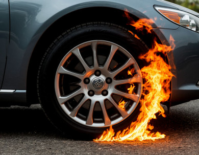 Пироман-экспериментатор поджёг машину и обокрал киоск под Воронежем