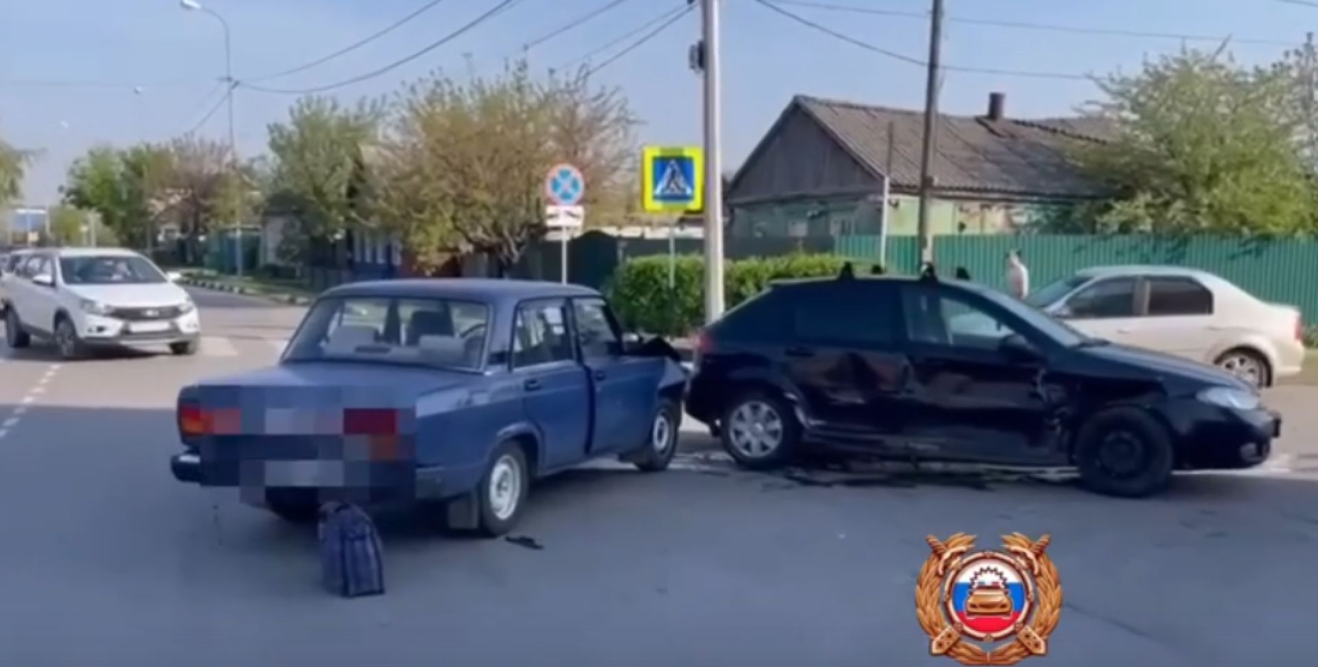 В Алексеевке женщина пострадала в столкновении двух машин