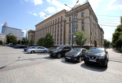 В Воронеже покажут представление на здании облправительства 