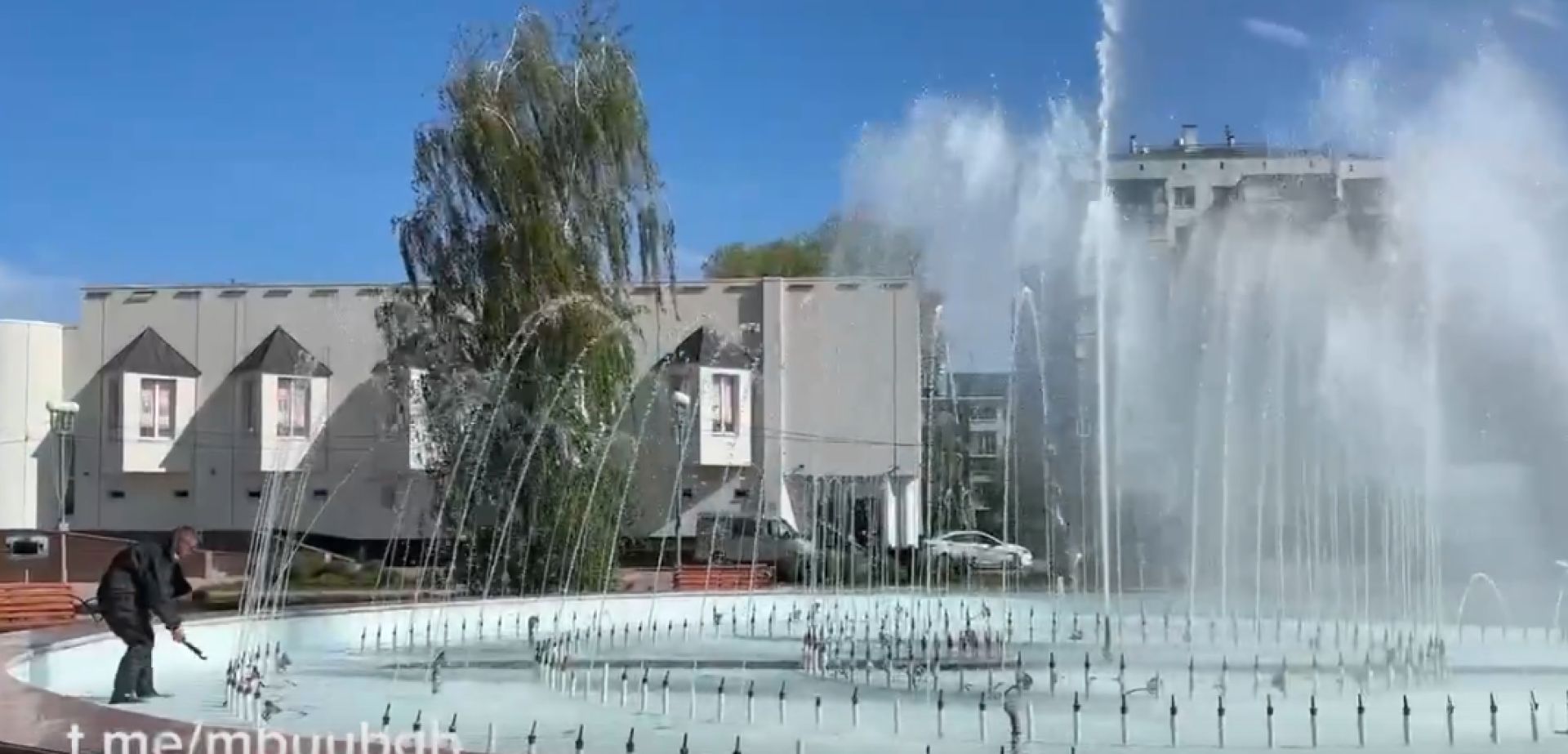 В Белгороде фонтаны подготовили к запуску