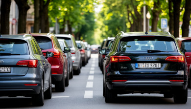 Гигантская пробка собралась на въезде в Воронеж в последний день праздников