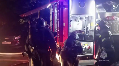 Двое детей пострадали при страшном пожаре после взрыва в жилой многоэтажке 