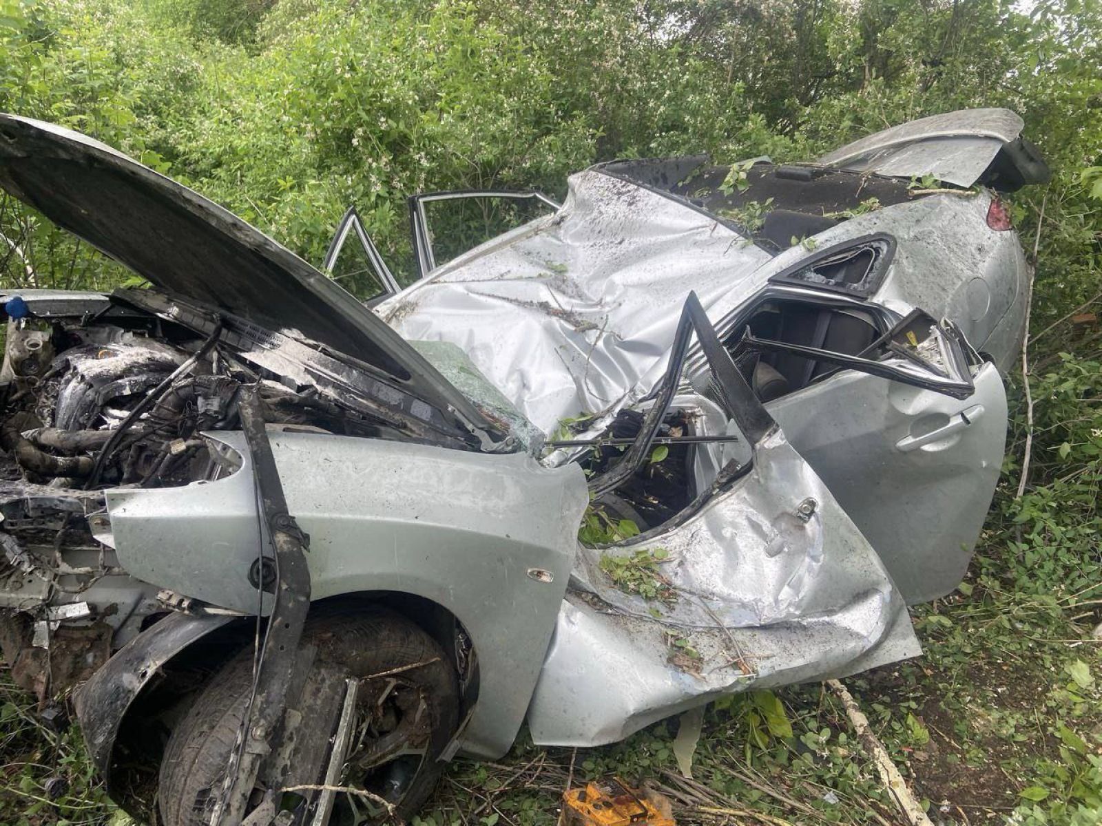 Парень погиб в страшном ДТП под Воронежем