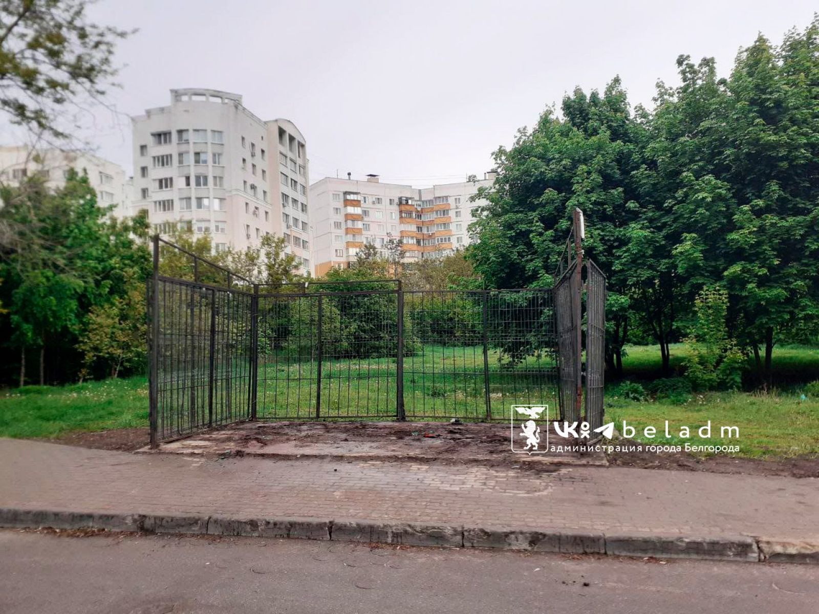 В Белгороде ликвидировали свалку автошин