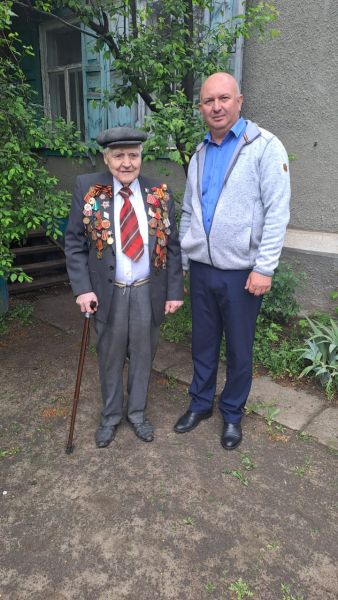 Воронежские ветераны приняли поздравления с 80-летним юбилеем Победы