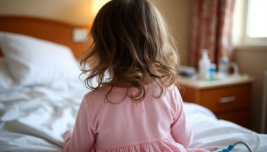 3-летняя малышка из Воронежской области выпила жидкость для очистки унитазов 