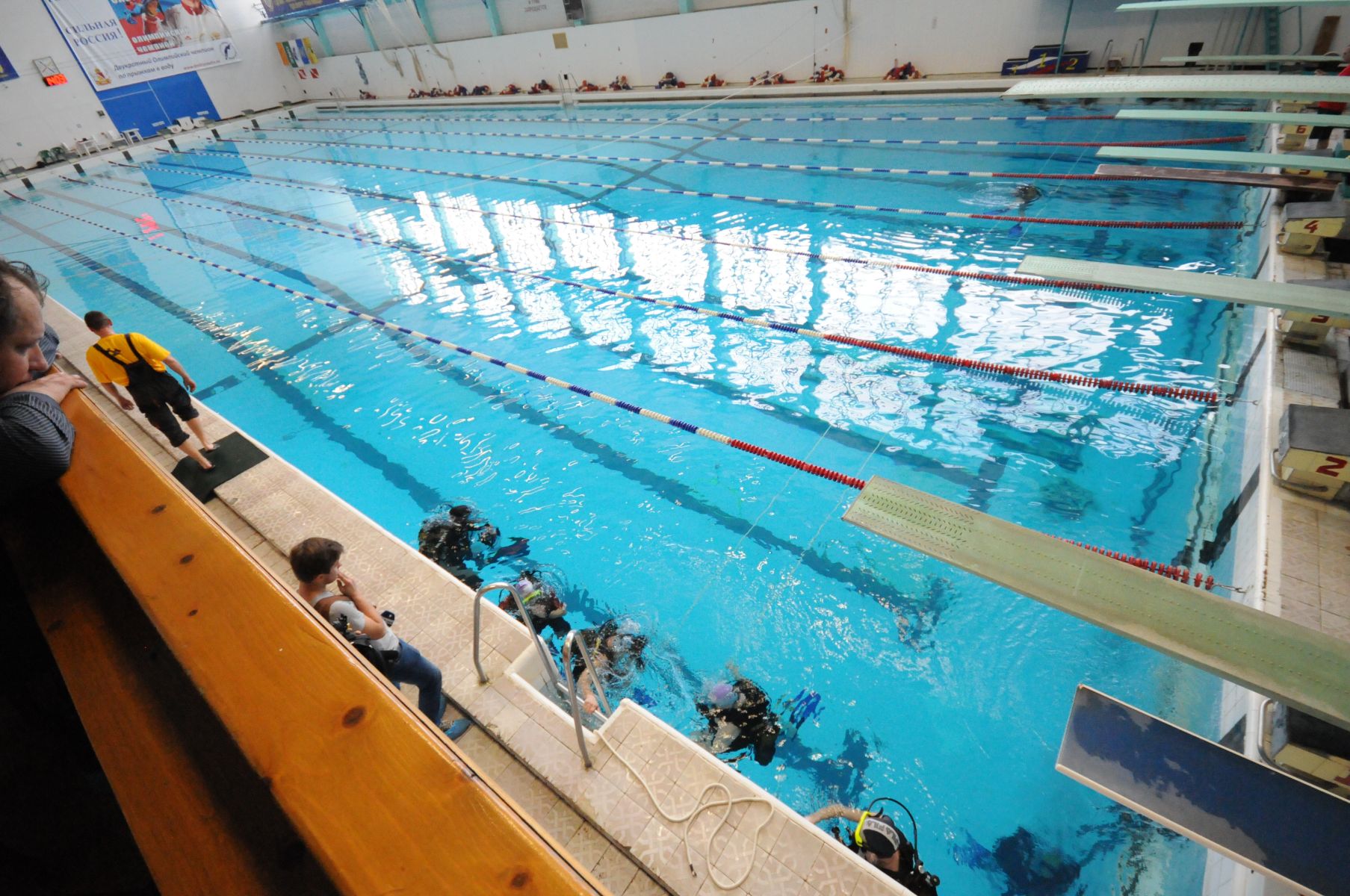 В Белгороде завершили ремонт бассейна на базе детской поликлиники № 4