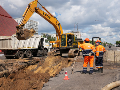 Названы сроки устранения коммунальной аварии на Московском проспекте 