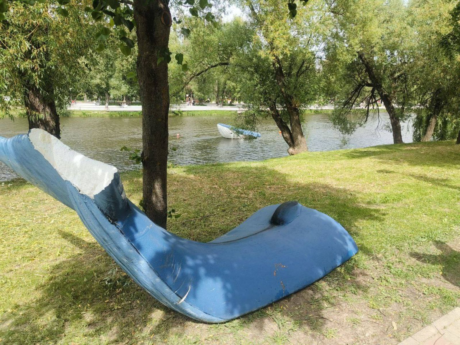 В Белгороде кит с Везёлки остался без хвоста