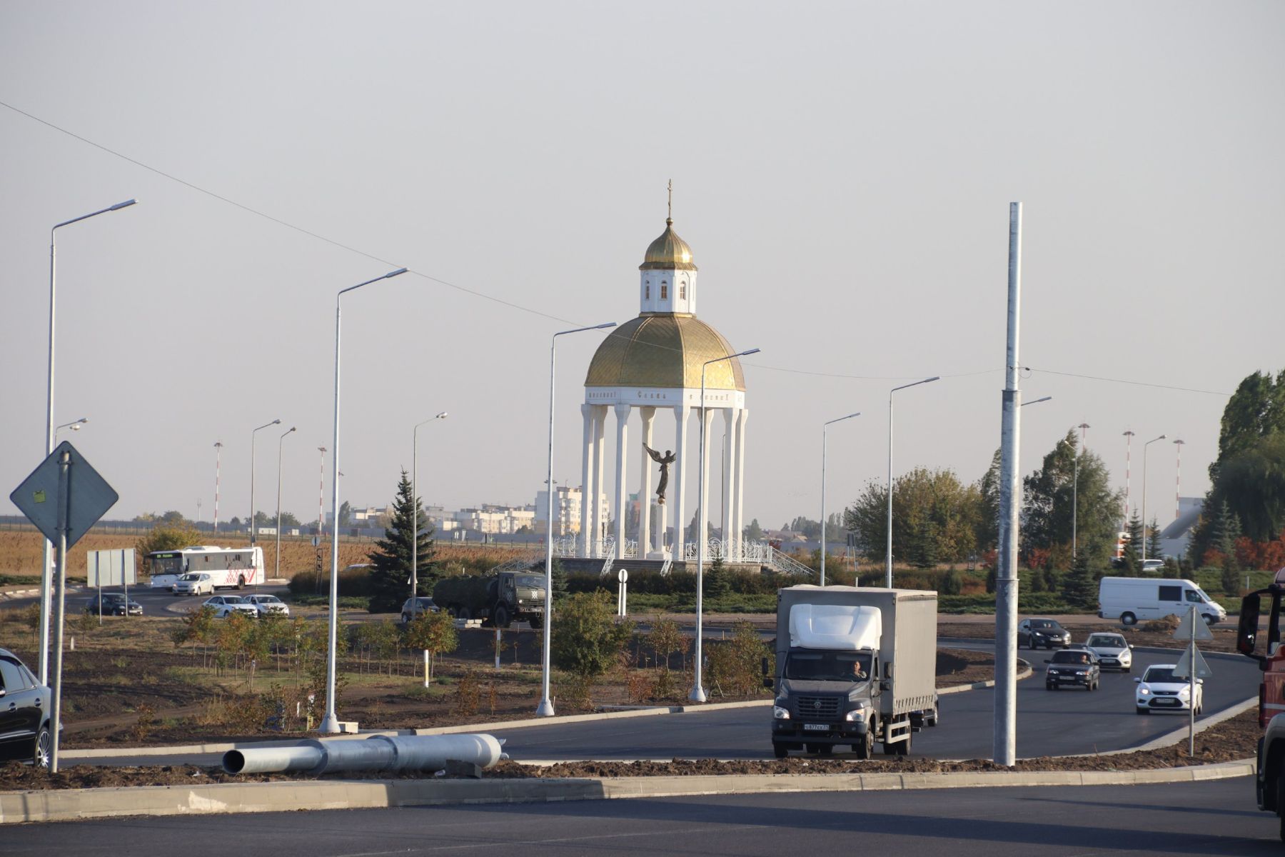 В Белгороде отказались избавляться от выделенки в сторону «Ротонды»