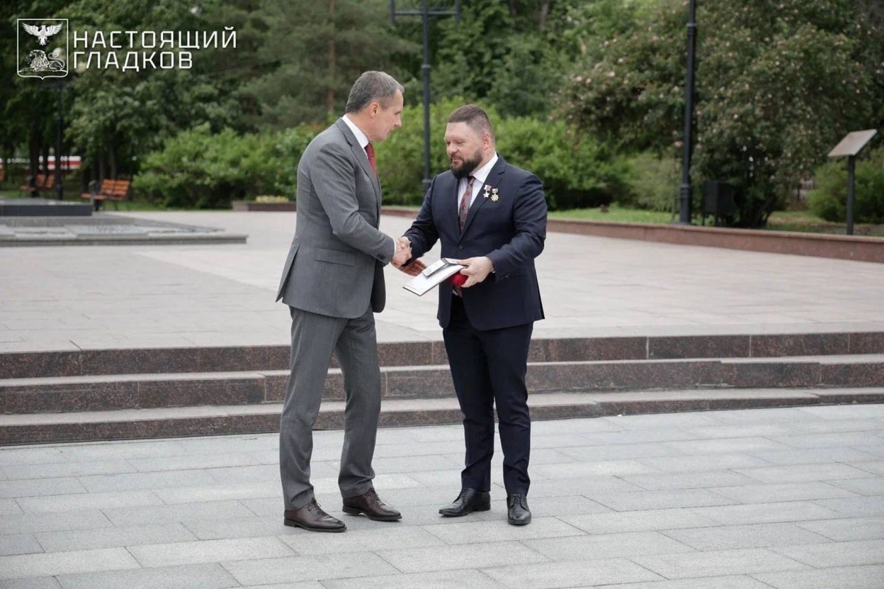 Белгородский военкор Евгений Поддубный получил звание почетного гражданина Белгорода