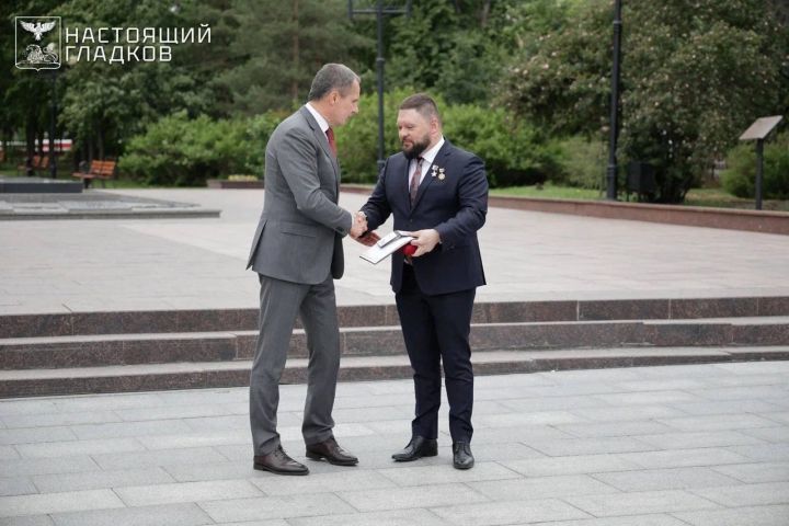 Белгородский военкор Евгений Поддубный получил звание почетного гражданина Белгорода